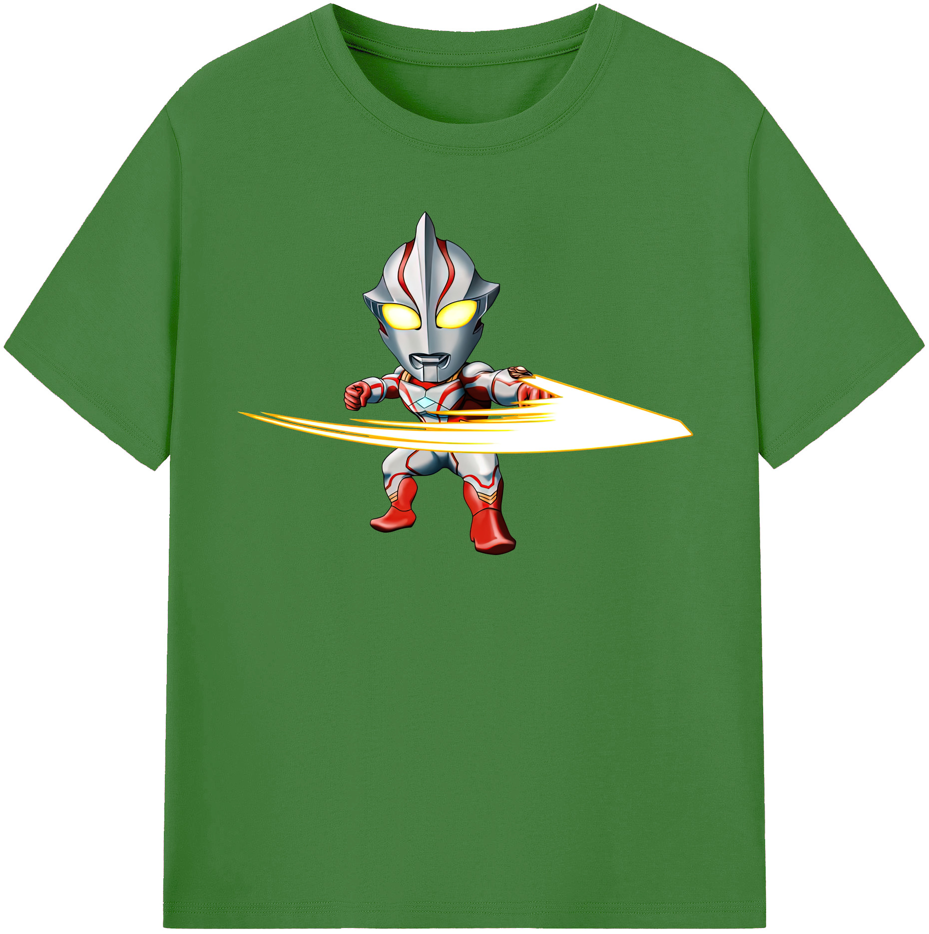 （画像用） ウルトラマン Ultraman レディースカジュアルプリントTシャツ（綿100％）